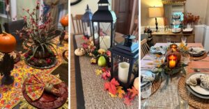 Fall Dining Table Decor