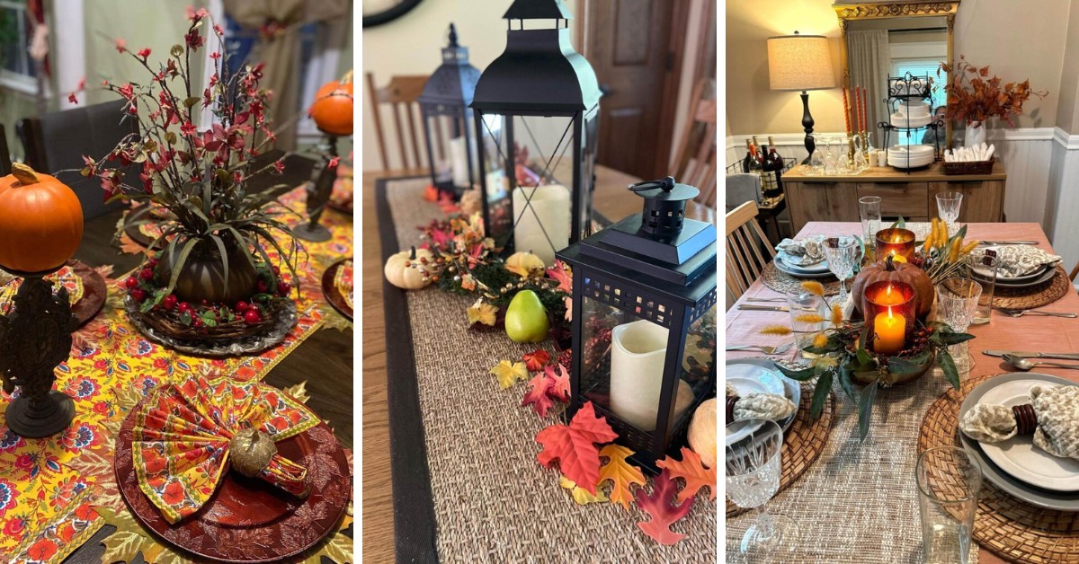 Fall Dining Table Decor