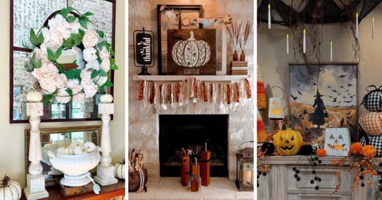 Fall Mantle Decor Ideas