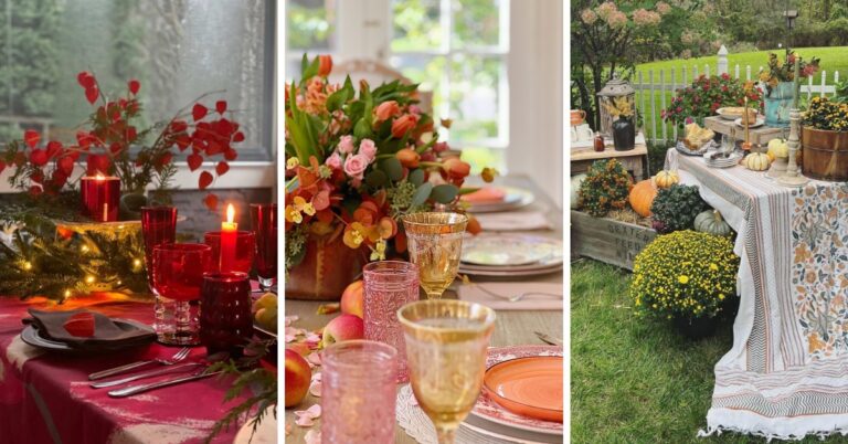 Fall Table Decor Ideas