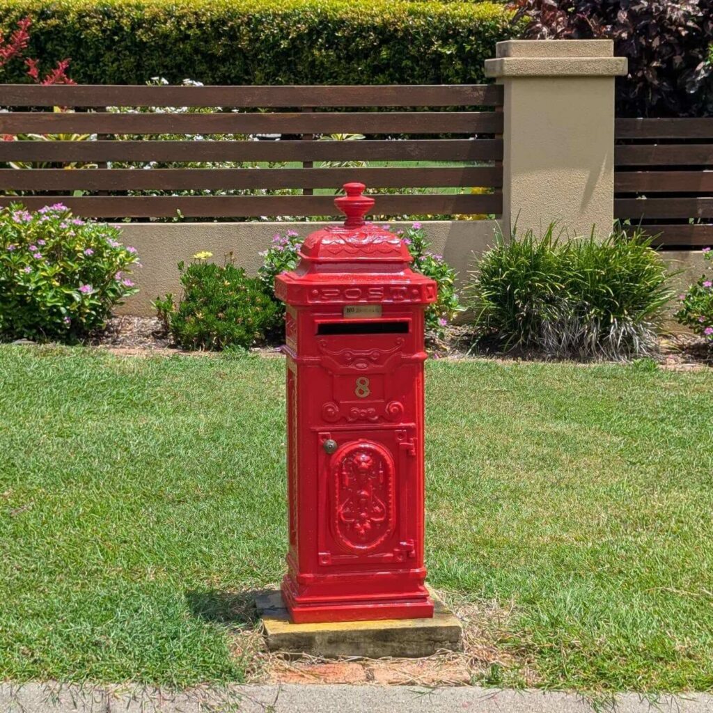 10. Contemporary Wall-Mounted Mailbox