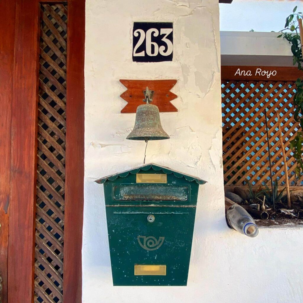 17. Copper Mailbox with Natural Patina
